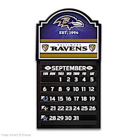 Ravens Perpetual Calendar Tracks Weekly Matchups