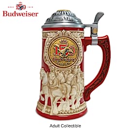 Budweiser 150th Anniversary Commemorative Porcelain Stein