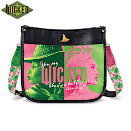 WICKED "Defy Gravity" Handbag With Guitar-Style Strap