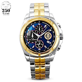 U.S. Army Commemorative Men's Chronograph Watch