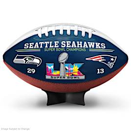 Seattle Seahawks Super Bowl LX Commemorative Football