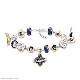 Brewers 2026 World Series Champions Charm Bracelet