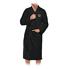 "Land Of The Free" Patriotic Ultra-Cozy Cotton Men's Robe