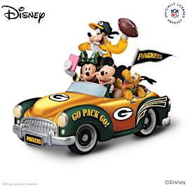 Green Bay Packers Disney Mickey & Friends Car Figurine