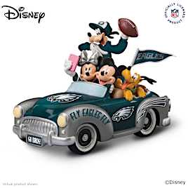 Philadelphia Eagles Disney Mickey & Friends Car Figurine