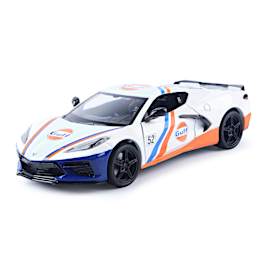 1:24-Scale Gulf 2020 Chevrolet Corvette C8 Diecast Car