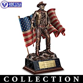 "John Wayne: American" Cold-Cast Bronze Sculpture Collection
