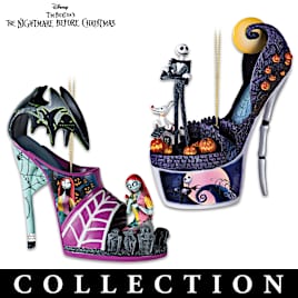 The Nightmare Before Christmas Shoe Ornament Collection