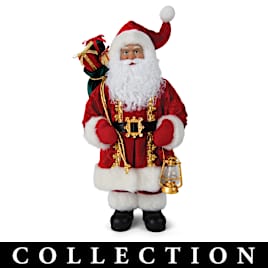 16" Tall Santa Dolls With Custom-Designed Vacation Ensembles