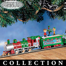 PEANUTS Electric Illuminated Holiday Train Collection