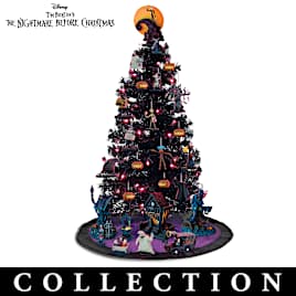 The Nightmare Before Christmas Tabletop Tree Collection