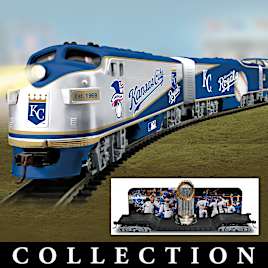 Royals 2015 World Series Champions Electric Train Collection