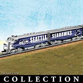 Seahawks Super Bowl LX Champions Model Train Collection