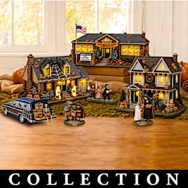 Illuminating Retro-Inspired Halloween Village Collection