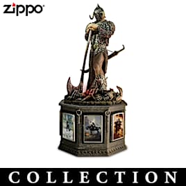 Frank Frazetta Zippo® Lighters And Death Dealer Display