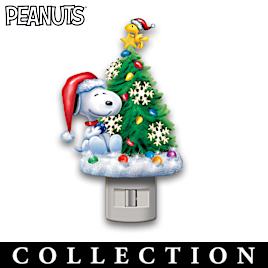 PEANUTS Seasonal Color-Changing Light-Projector Nightlights