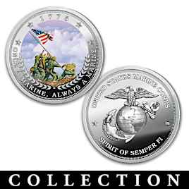 Minted In America USMC Legacy Proof Coins