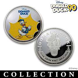 Disney Donald Duck 90th Anniversary Proofs With Display Box