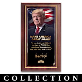 Donald Trump Vision For America Wooden Plaque Collection