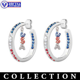 Gold- And Silver-Tone Seasonal Charm Hoop Earring Collection