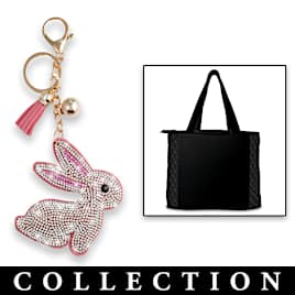 Seasonal Rhinestone Keychains And Free Tote