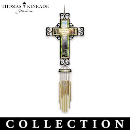 Thomas Kinkade Wind Chime Collection With Bible Passages