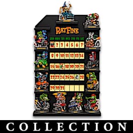 Rat Fink Perpetual Calendar Collection With Display
