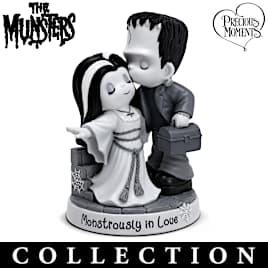 Precious Moments The Munsters Black And White Figurines