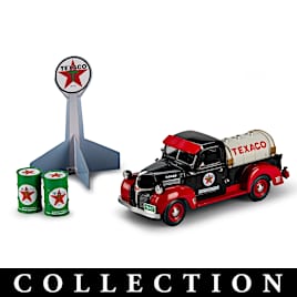 1:24-Scale Texaco Diecast Trucks With Accessories