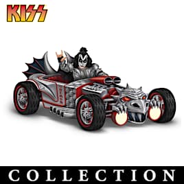KISS "Rock And Roll All Nite" Hot Rod Sculpture Collection