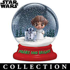 STAR WARS Christmas Snowglobe Collection