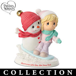 Precious Moments "Snow Buddies" Snowman Figurine Collection