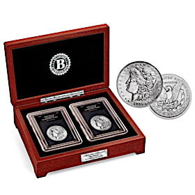 The First And Last Morgan Silver Dollars Coin Set