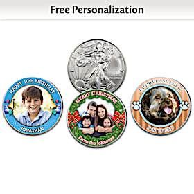 The Personalized American Silver Eagle Coin