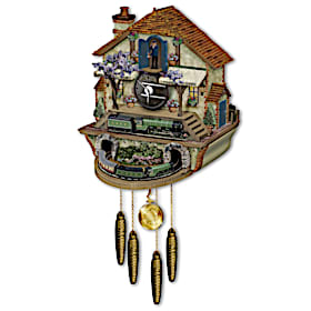 The Flying Scotsman Memories Of Steam Cuckoo Clock