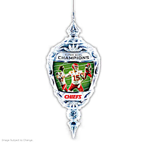 Kansas City Chiefs Super Bowl LVII Champions Ornament