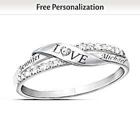 Love Personalized Diamond Ring