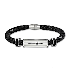 Protection And Strength For My Son Men's Bracelet