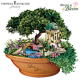 Thomas Kinkade Love Lives Here Table Centerpiece