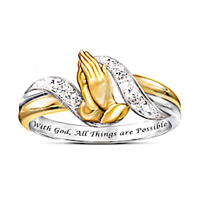 Faith's Embrace Diamond Ring