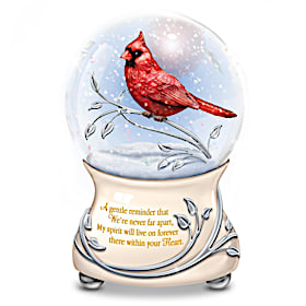 Messenger From Heaven Glitter Globe