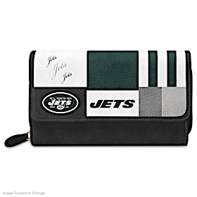 For The Love Of The Game New York Jets Wallet