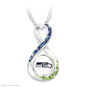 Seattle Seahawks Forever Pendant Necklace