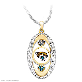 For The Love Of The Game Jaguars Pendant Necklace