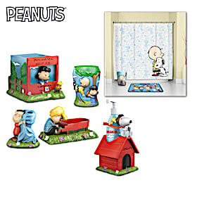 PEANUTS The Gang's All Here Bath Accessories Set