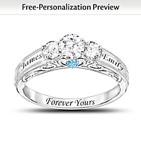 Forever Yours Personalized Ring