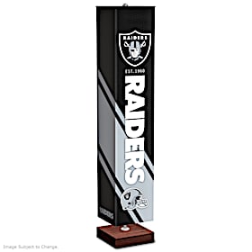 Las Vegas Raiders Floor Lamp