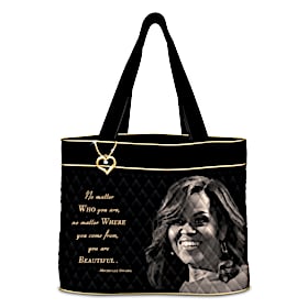 Michelle Obama Tote Bag
