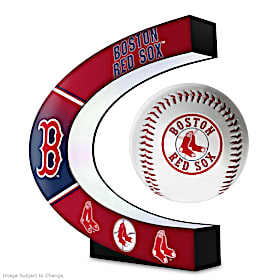 Boston Red Sox Levitating Baseball Sculpture