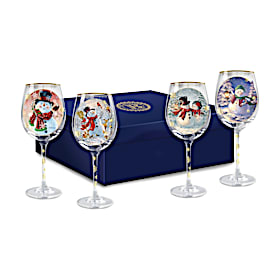 Holiday Cheer Wine Glass Set